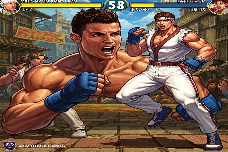 Cristiano Ronaldo in Fatal Fury: Game Crossover